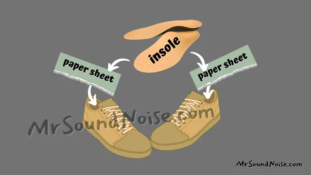 paper sheet for insole